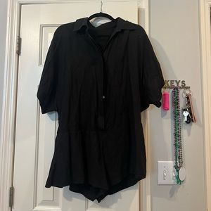 DAILY drills linen romper